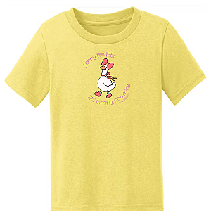 Sorry I'm Late Goose